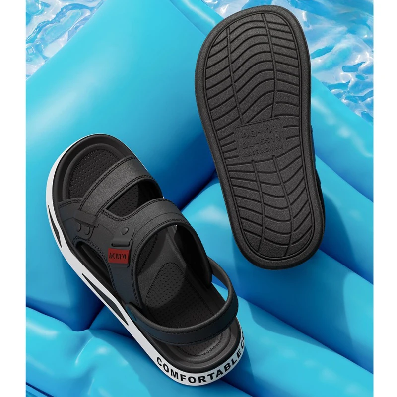 House Men Slippers Platform EVA Sandals Flip Flop Non Slip Clapper Slides Outdoor Summer Beach Home Sports Garden Driving Shoe
