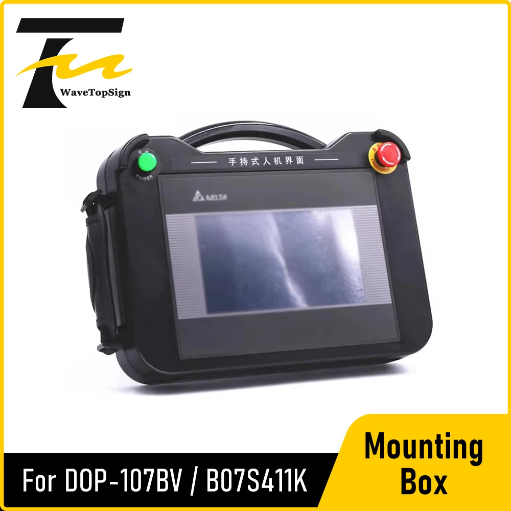 WaveTopSign Delta 7 inch Touch Screen Hand-Held Embedded Instruction Mounting Box 192X138mm BT07A Use for Siemens Etc.