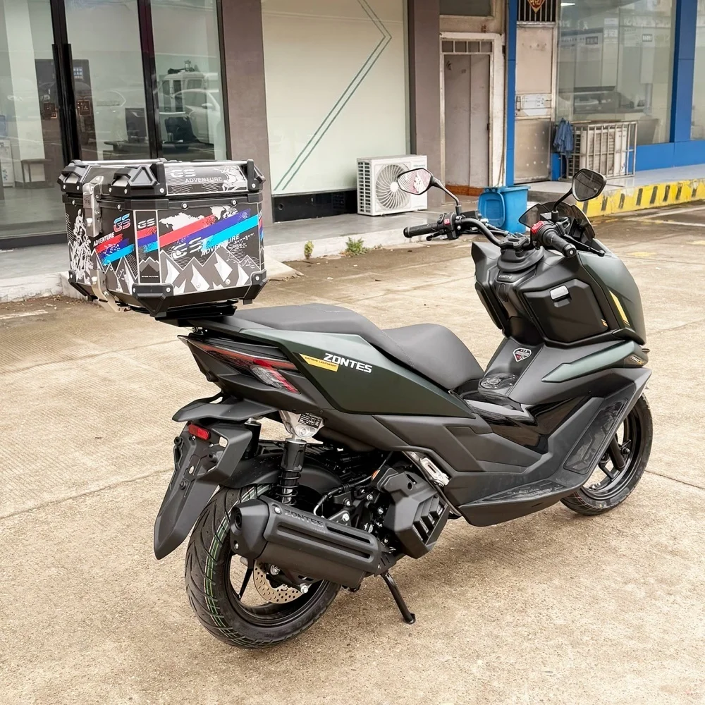 Suitable for ZONTES 150X and 125X modified rear rack, thickened tail box floor, and ZT150T-X tail box rack accessories.