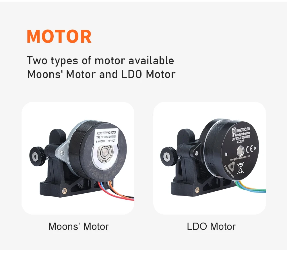 Trianglelab-Sherpa Mini-Extruder, Moons' Motor, LDO-Motor, kein Motor, Spritzguss, stark und langlebig, geringes Gewicht. – Detail 4