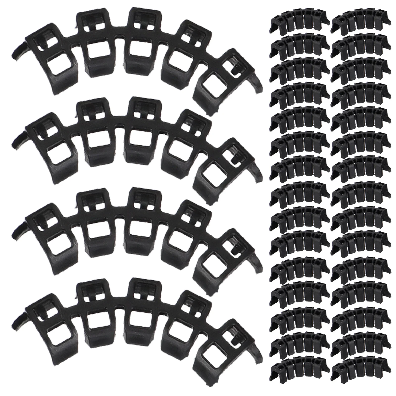 

100 шт. зажим для помидоров, пластиковые зажимы для гибки растений, садовый опорный инструмент, фиксатор стебля томатной лозы, гибочный держатель ветвей, зажимы