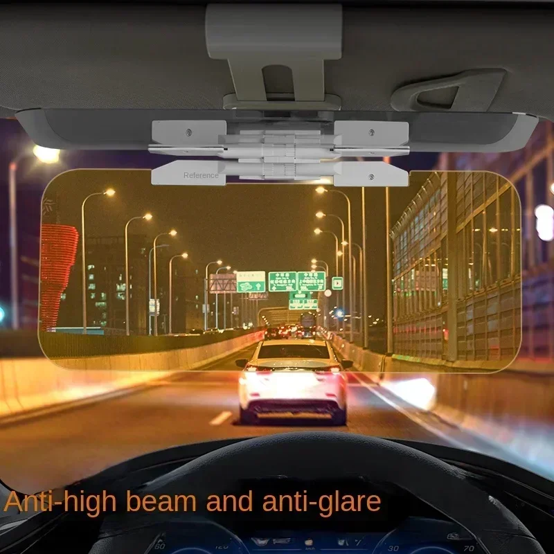 NEW Car Sun Visor Goggle Eyes Protection Day Night Vision Driving Mirror Sun Visor Replacement Auto Interior Accessories