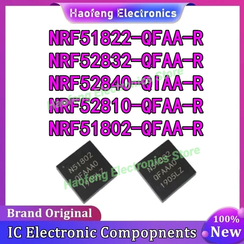 NRF51822-QFAA-R NRF51802-QFAA-R NRF52832-QFAA-R NRF52810-QFAA-R NRF52840-QIAA-R NRF52840 NRF51802 NRF51822 NRF52810 NRF52810
