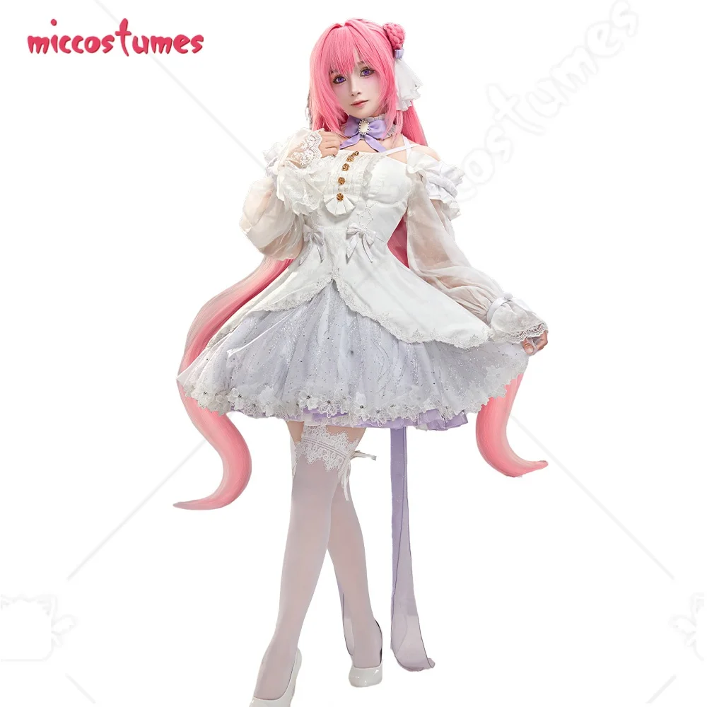 

Cosplay.fm женский костюм для косплея «Богиня», милый топ и юбка Лолиты с длинными рукавами и головным убором для косплея