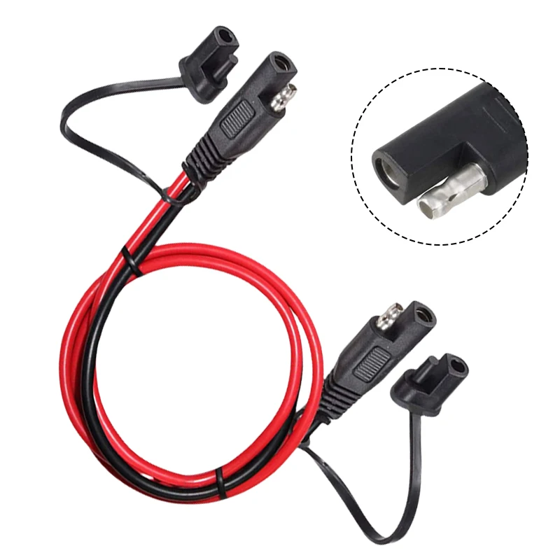 Cabo de conexão sae de cabeça dupla 14-awg, capa contra poeira, conexão estendida, cabo de alimentação, lagoas ao ar livre, peça de substituição de iluminação