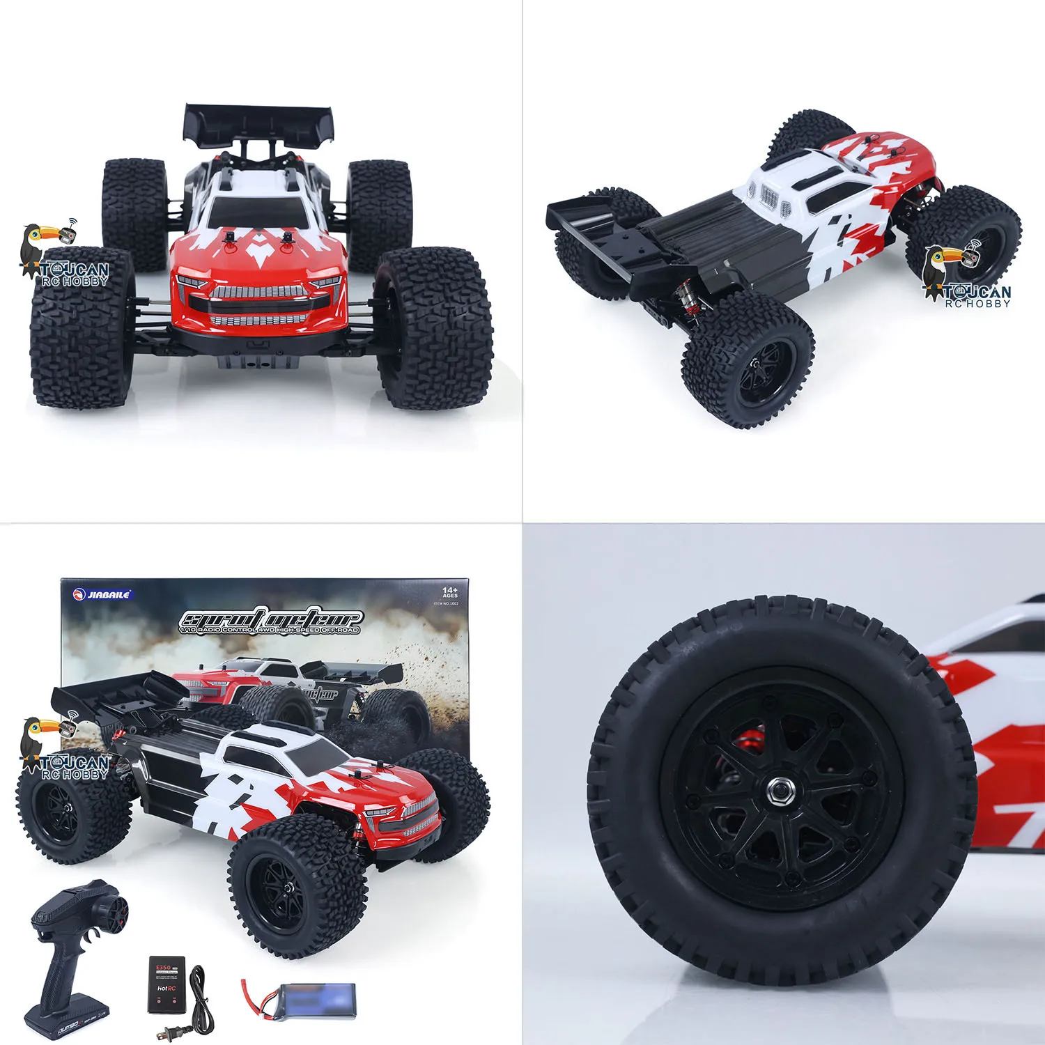 

RTR 1002 1/10 4*4 RC Электрический гоночный грузовик 90 км/ч Модель автомобиля с дистанционным управлением 10 кг Сервопривод Нейлоновая рама Башены из углеродного волокна