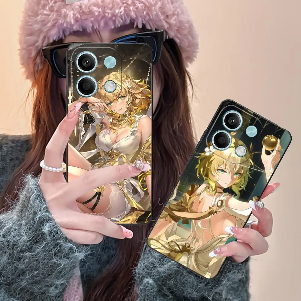 

Чехол для телефона Honkai Star Rail Aglaea для POCO M7 M6 M5 M4 M3 X7 X6 X5 X4 X3 Pro GT 5G с цветным принтом, красивый чехол для мобильных телефонов