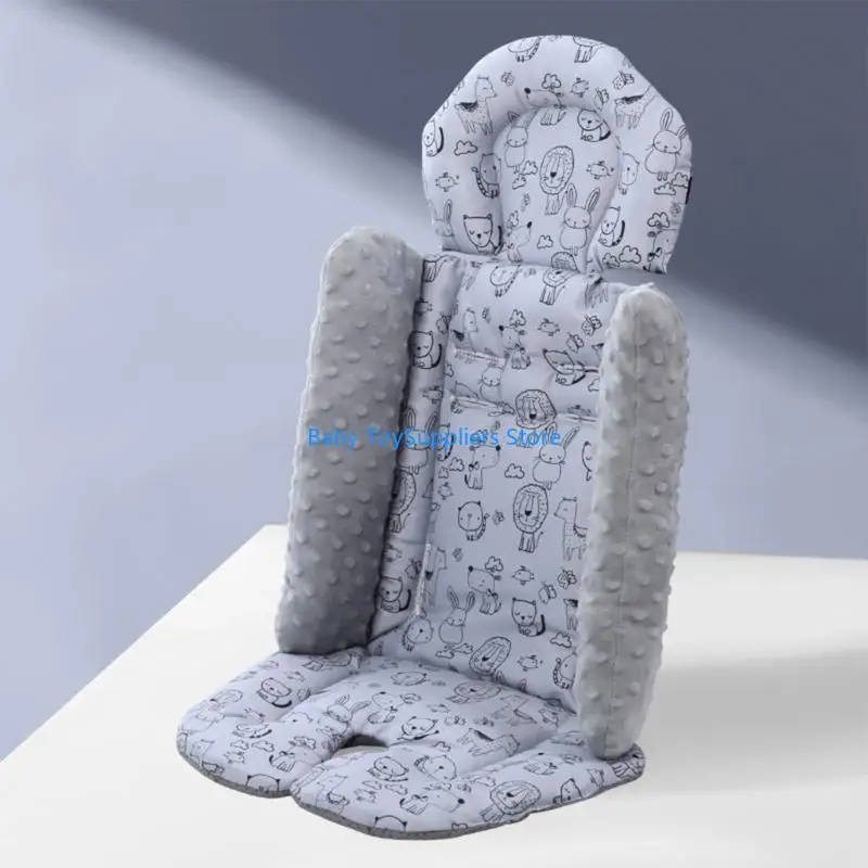 R1WF Xe Đẩy Ghế Lót Xe Buggys Xe Đẩy Hỗ Trợ Cơ Thể Đệm Lót Ghế Cho Bé