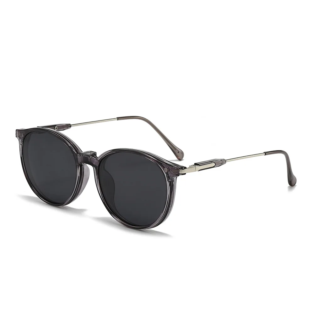 Prescription Custom Myopia Glasses -0.5 to -10 Polarized Or Night Vision Sunglasses Clips Men Women TR90 Frame Spectacles F129