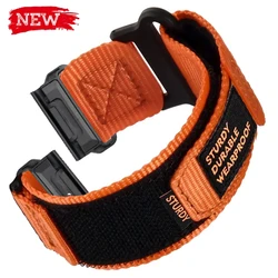 Sports Quickfit for Garmin Fenix Watch Band 22 26mm Super Rugged Nylon Woven Strap for Fenix5 5X Plus 7X 6 6X Pro 3 Forerunner