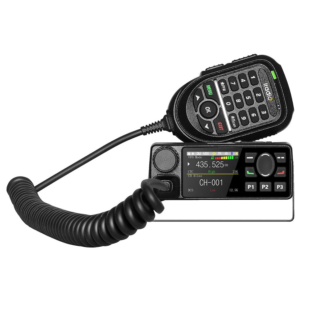 Iradio UV2520 999CH Walkie Talkie 25W UV Mobie Radio Screen Display AM FM NOAA Car Truck Vehicle Wireless Communication Intercom