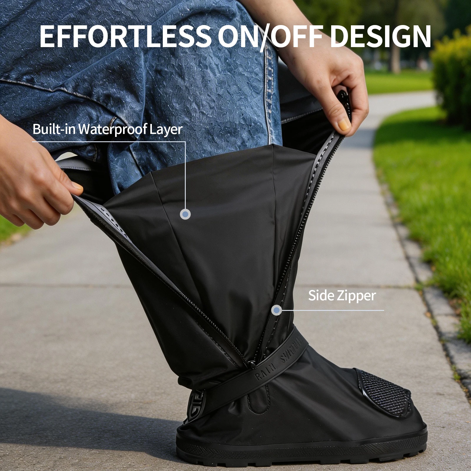 WOSAWE WOSAWE ผ้าคลุมรองเท้ากั - Cycling Commute Shoes บทวิจารณ์และราคา