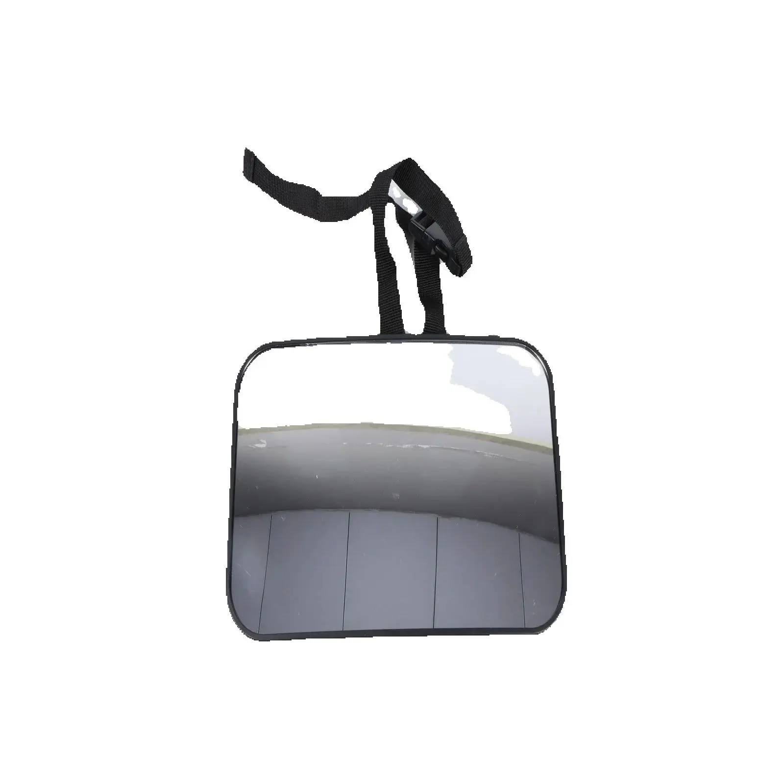 Universal Square Black Acrylic Interior Rearview Mirror FOR Child Observation 23.5x15cm
