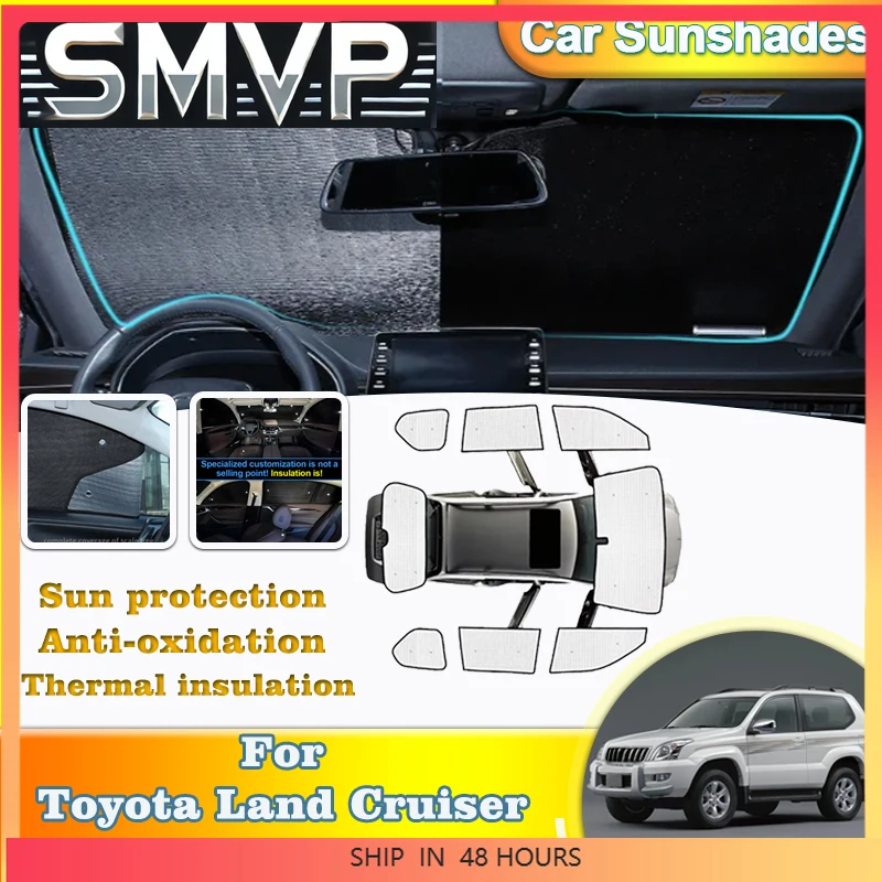 

Новый автомобильный солнцезащитный козырек для Lexus GX 470 Toyota Land Cruiser Prado J120 2003-2009, солнцезащитные козырьки на лобовое стекло, аксессуар для солнцезащитных козырьков