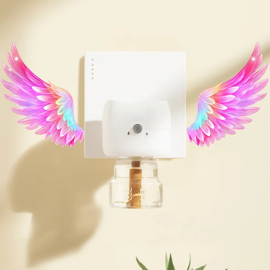 Angel switch stickers, self-adhesive wall stickers, living room and bedroom wallpapers, wall decorations anti-static stickers