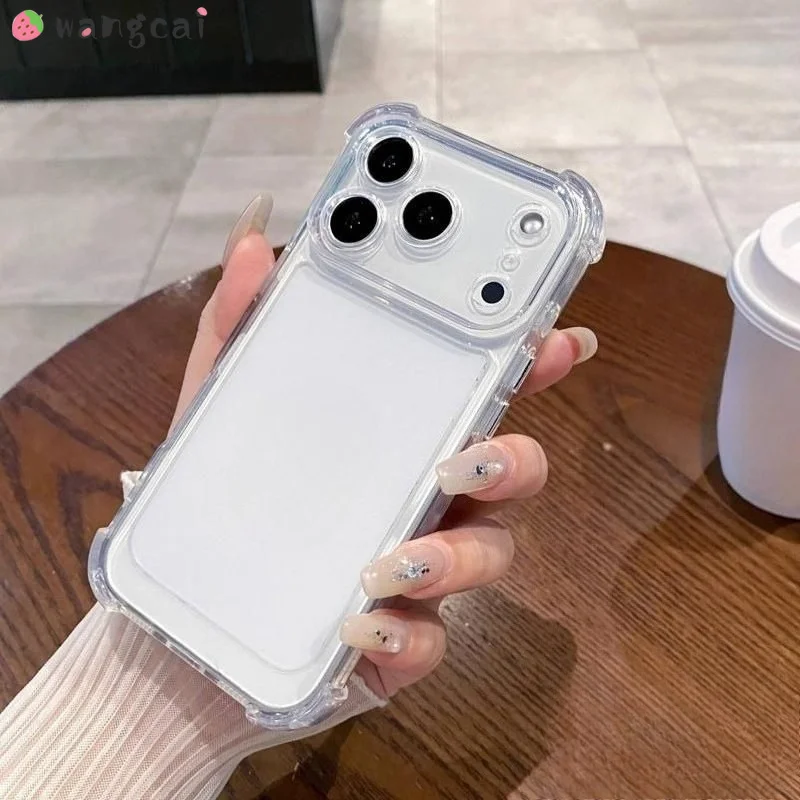 Capa Slim Transparente com Quatro Cantos para Redmi K90 Pro Max K80 K70 K60 Pro K70E K60E K50 K40 Gaming K50i K40S K30i Ultra Pro