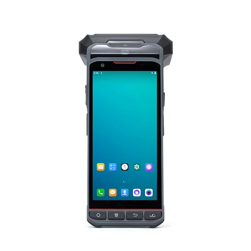 RFID Reader Google PDA 8core 5.5 InchesTouch Screen Android13 Handheld Terminal 1d/2d Terminal Device 4000Ah With WIFI 4G T55UHF
