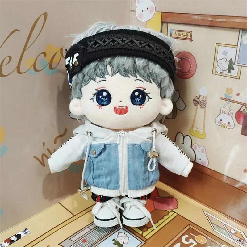 Detective Academy variety show Figures Vincent Figures 20cm Plush toy Collection Model Doll Decoration Valentine's day Gifts Toy