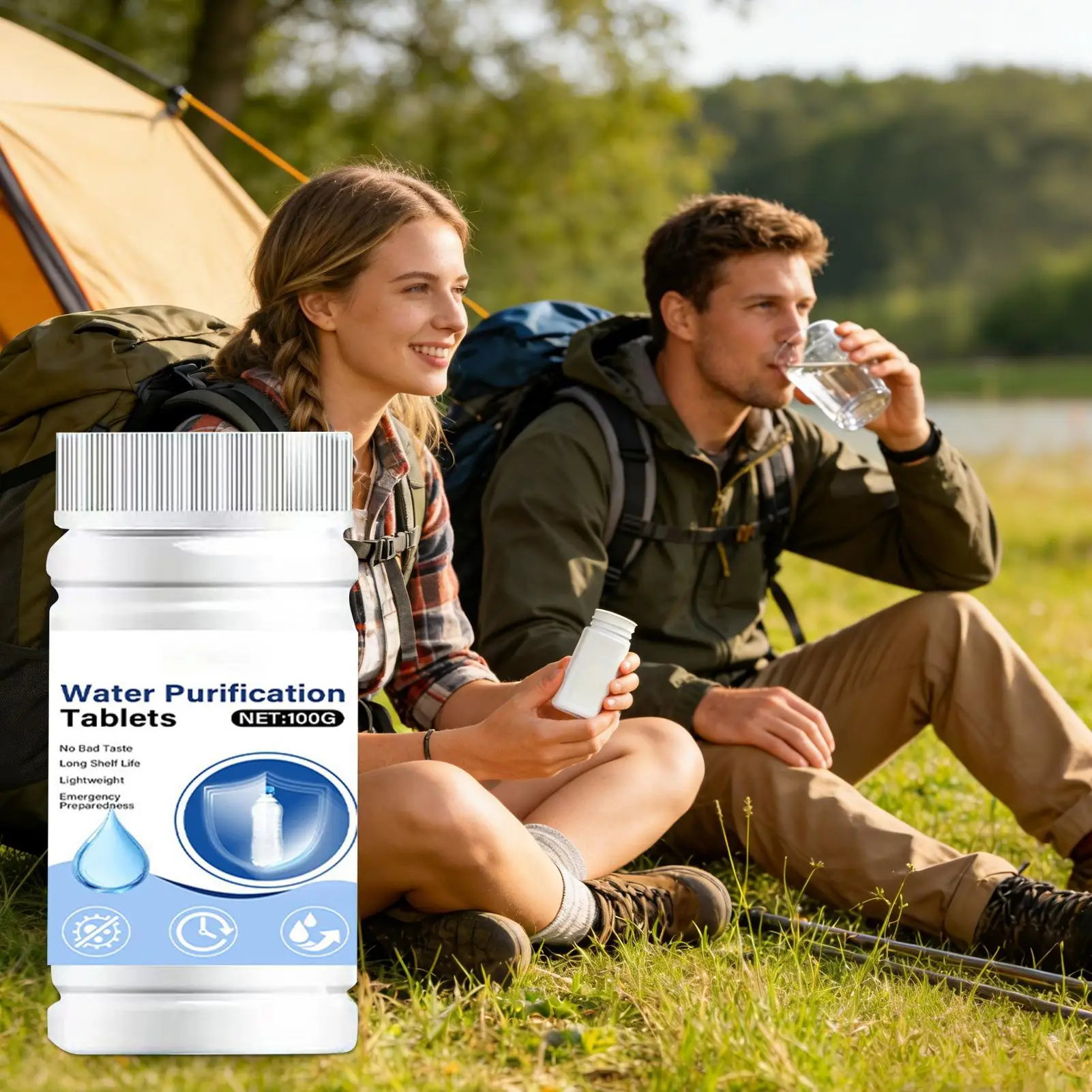 Potable Water Purification Tab - Water Purification Tablet recension och pris