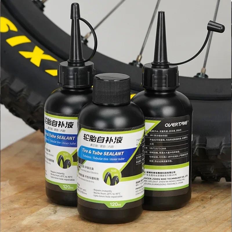 OVTK Bicycle Tubeless Tire sealant 1/2/3/4/5PCS MTB Road Bike tire repair kit 120ml Tire repair glue Bicycle accessories