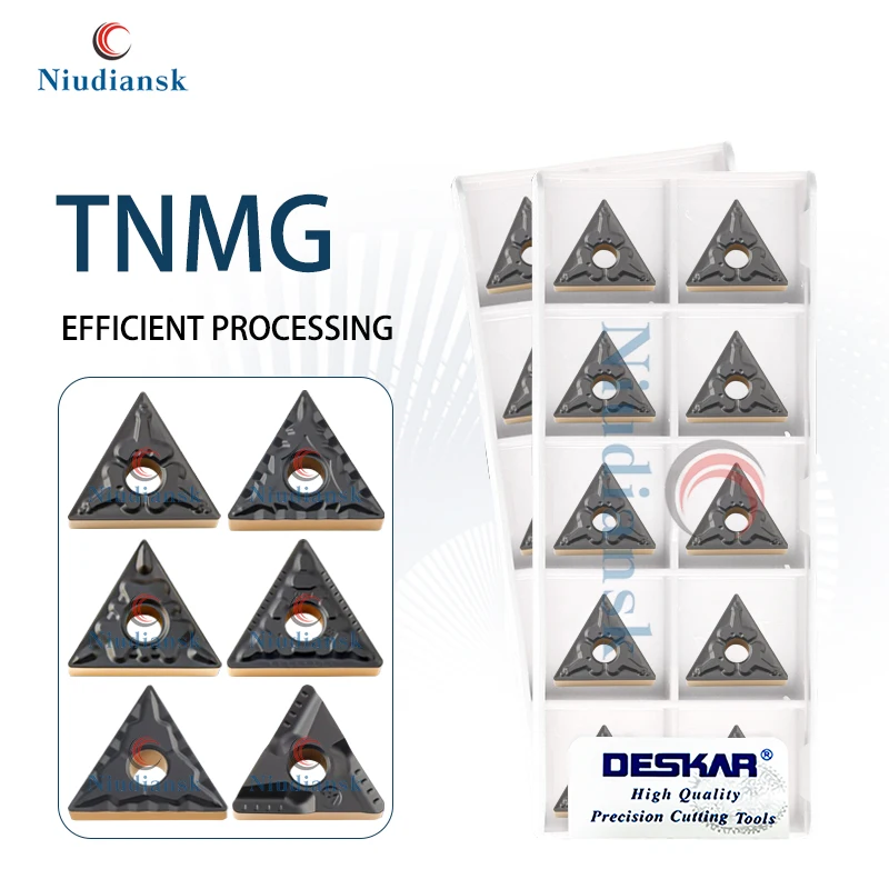 

TNMG160404/08/12 TNMG220408/12 LF9218 Numerical Control Lathe Two Tone Turning Blade R/L-S CQ PM HQ Slot Type CNC Cutting Tools