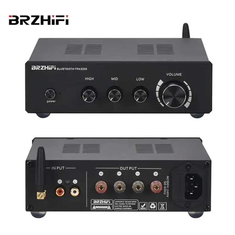 3255-A BT 5.0 High Power Audiophile Digital Amplifier Class D Amplifier With Power 300WX2