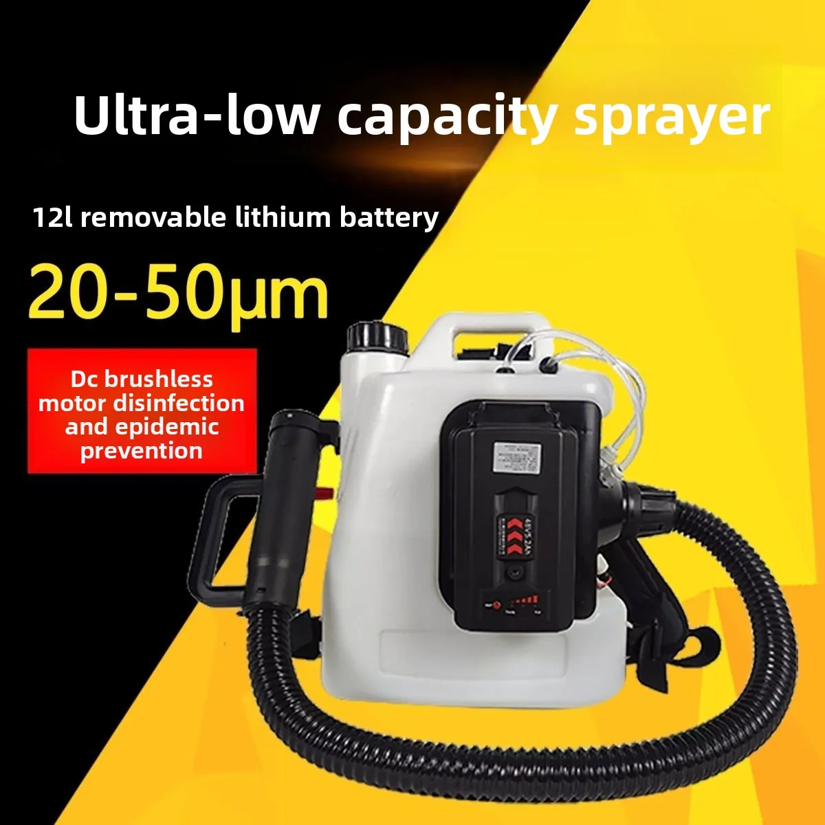 48V Lithium Electric Mist Sprayer, High Power Ultra-low Volume Insecticidal Aerosol Machine