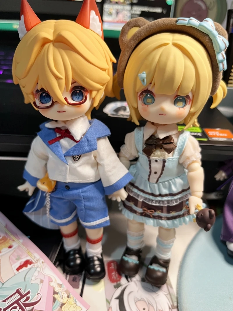 

2025New Nagi Beast Fifth Generation "Phantom Realm Record" Series Movable Action Figure Blind Box 12 Points Bjd Surprise Birth