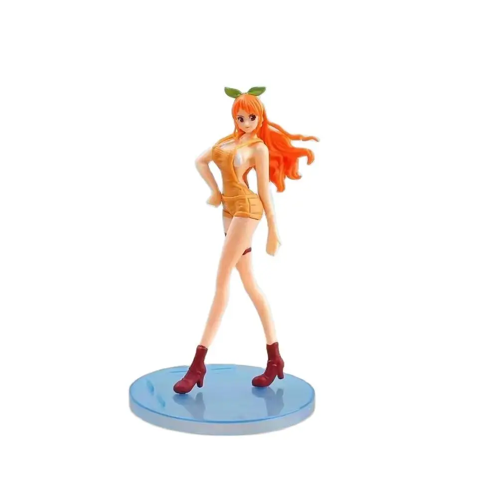 Anime One Piece Nami PVC Action Figure Sexy Girls Statue Collection Manga Model Toys Doll Gifts 17cm