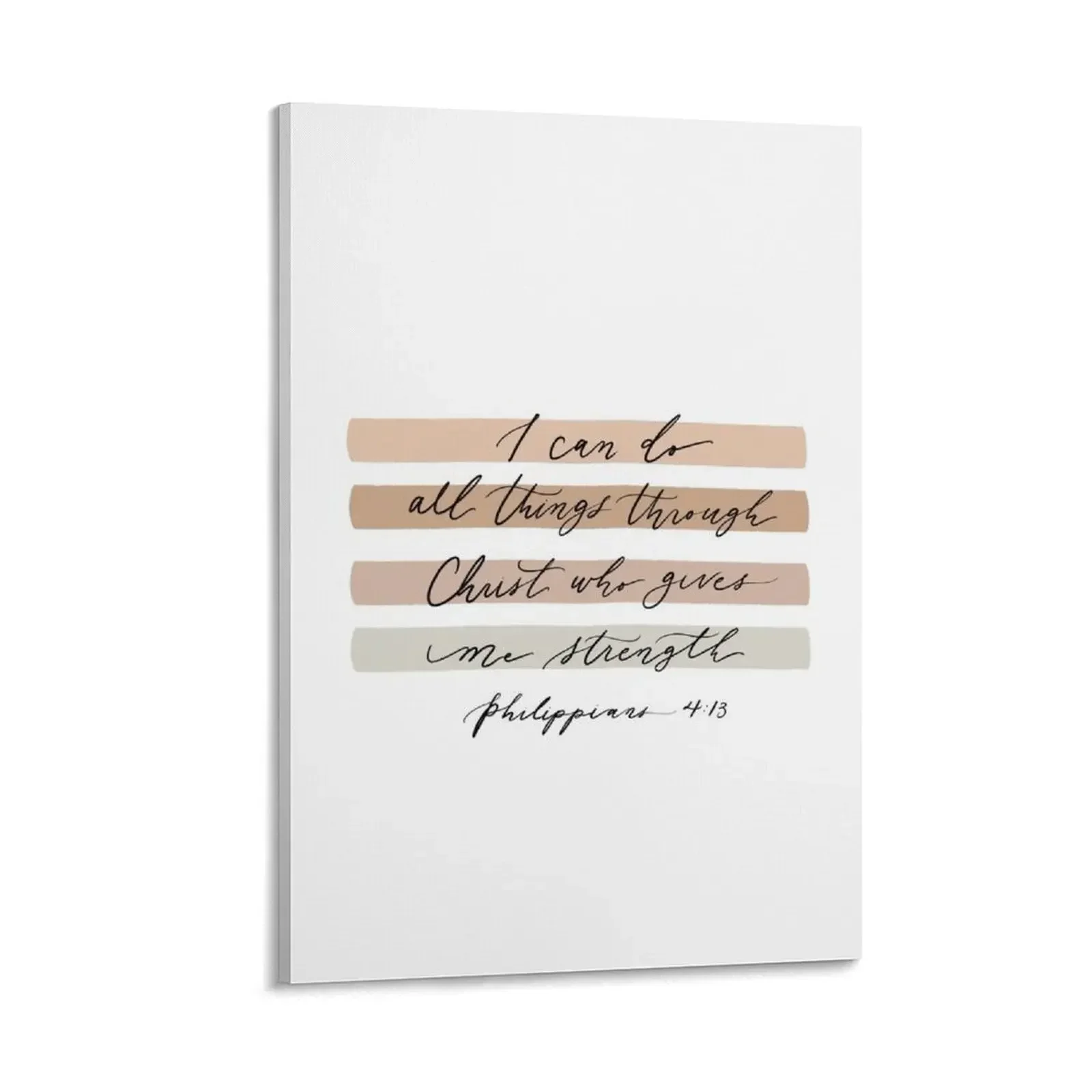 

I can do all things Canvas Painting decorative picture for living room posters Luxury living room decoration