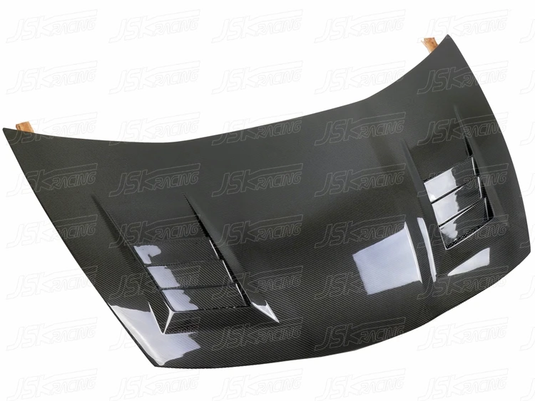 2006-2010 JSK STYLE CARBON FIBER HOOD BONNET FOR HONDAs CIVIC FN2 TYPE-R