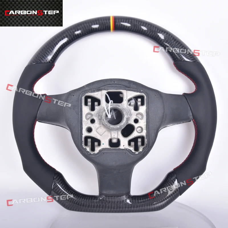 Fit For Porsche Cayenne Macan 997 Panamera 911 958 970 Taycan 356 992 997 958 981 Racing Carbon Fiber LED Steering Wheel Custom