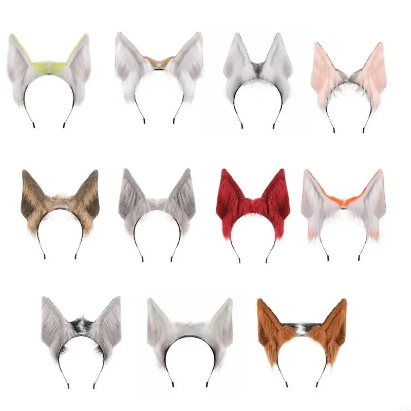 

2025 New Festive Cosplay Furry Ears Accessory Comfort Design Anime Convention Essential