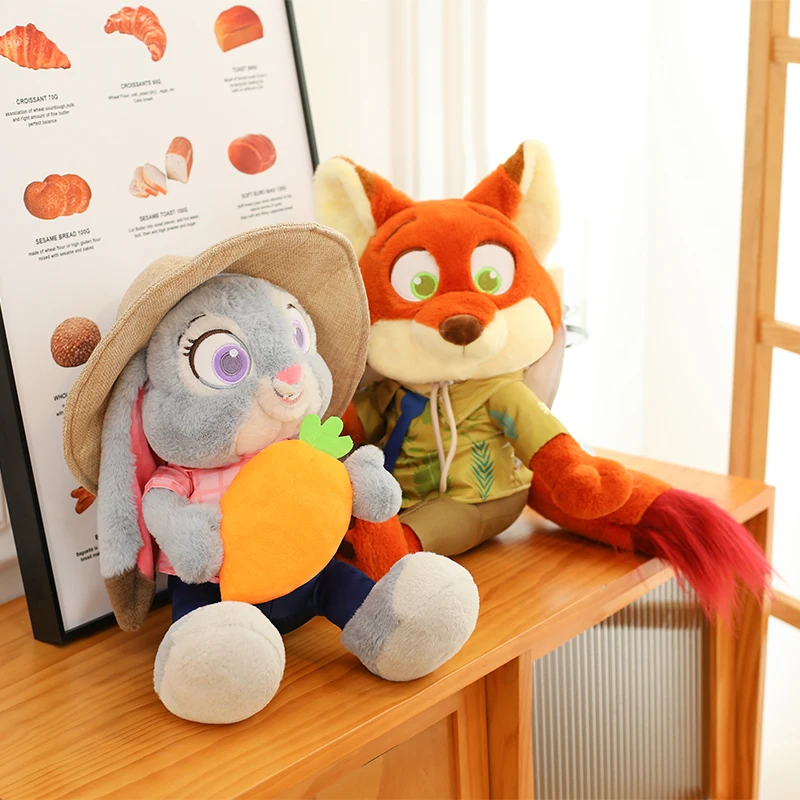 

Новый 60 см большой размер Disney Zootopia Judy Hopps Nick Wilde мультфильм аниме Bolster плюшевые мягкие подушки мягкая кукла детский подарок