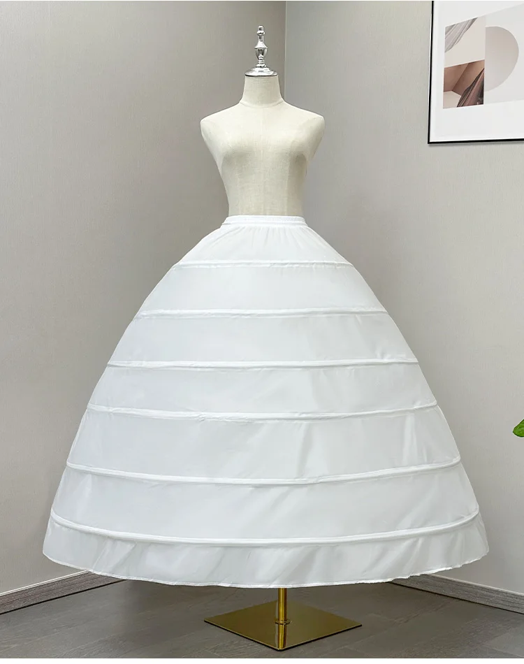 

Свадебное платье с поддержкой, 6 стальных увеличенных шестислойных супербольших платьев с балдахином, свадебное регулируемое нижнее белье с цветочным принтом