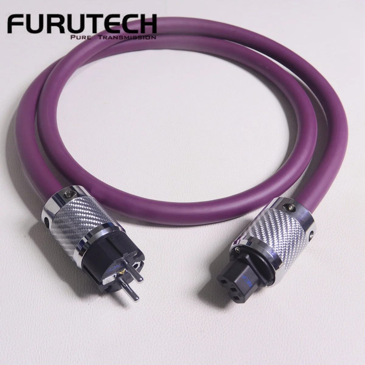 FURUTECH Original flagship DPS 4.1 Audiophile 7N OCC Audio Power Cord Double Shielding HiFi US/EU/UK Power Cable Made in Japan
