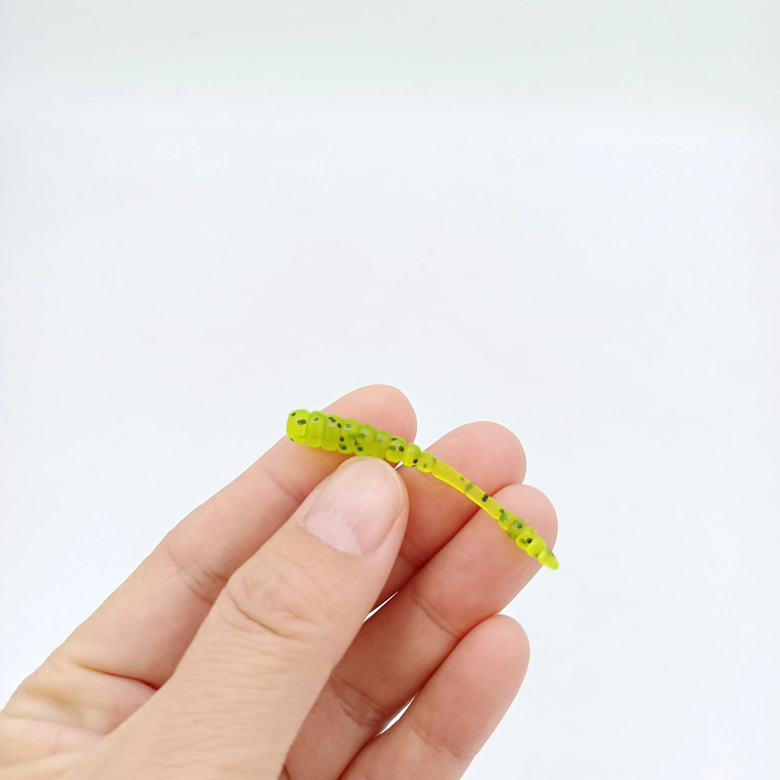 DUODUOYU 10PCS Neue Ajing Weiche Angeln Locken 48mm 0,5g Mini Kunststoff Köder Rockfishing Stream Fluss Meer künstliche Köder Angeln Locken – Detail 5