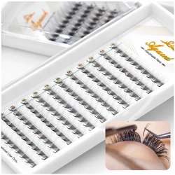 AGUUD Pointy Base 3D/4D/5D/6D/8D/10D/12D/14D/16D Premade Volume Fans Sharp Slim Narrow Base Eyelashes Extension Korea Ready Fan