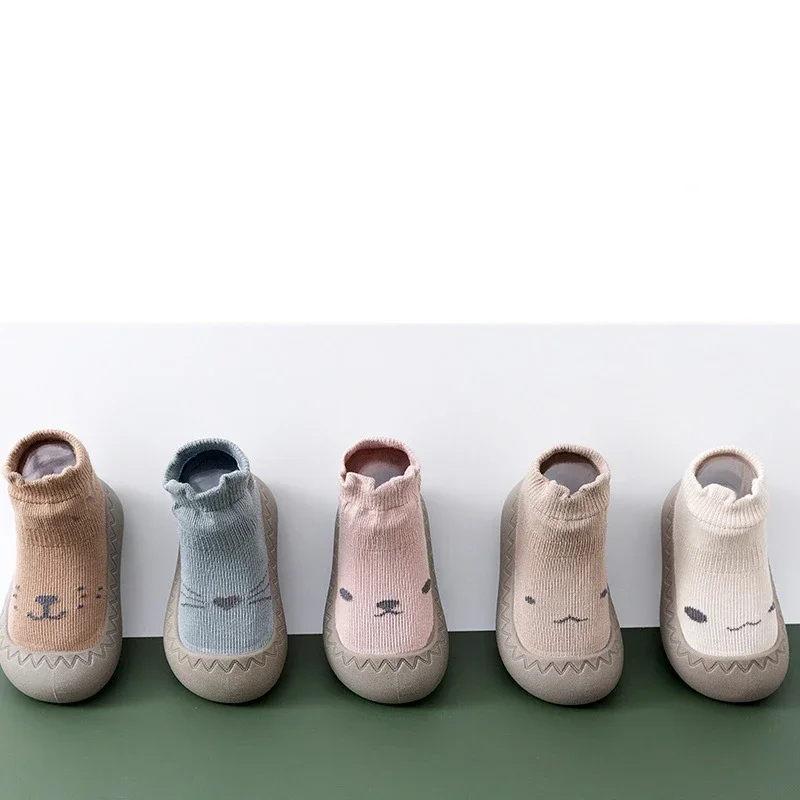 Baby toddler shoes soft sole non-slip breathable indoor and outdoor spring and summer deodorant floor shoes and socks