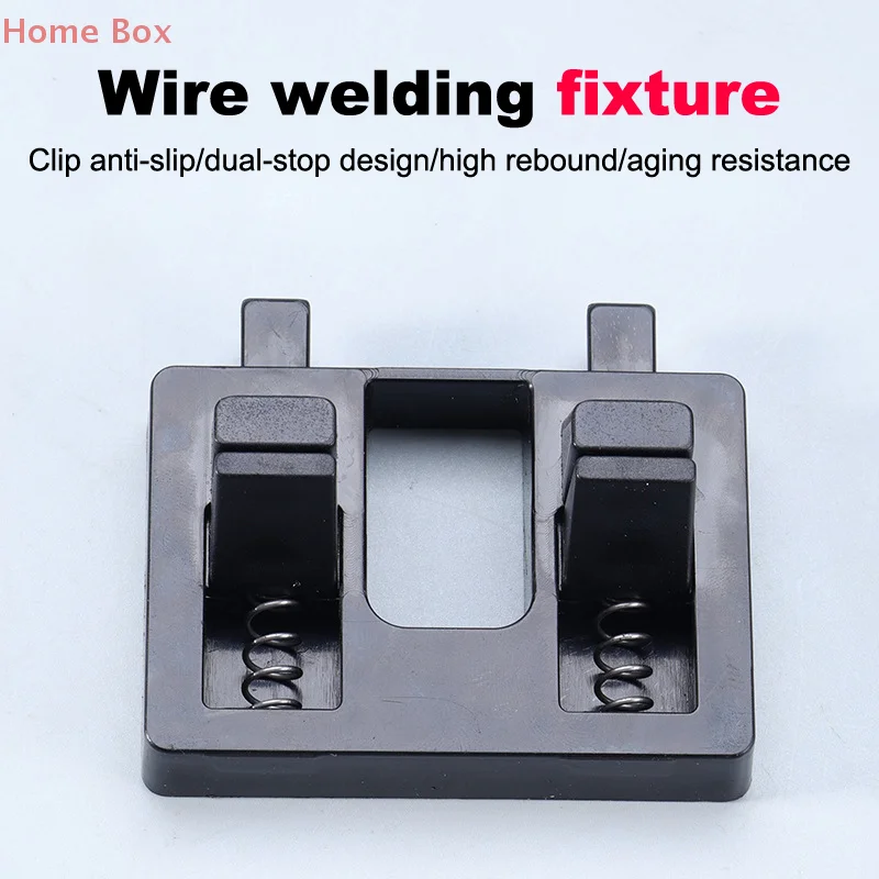 

1pc Electric Wire Welding Fixture Holding Power Stabilizing Wire Holder Anti-Slip Dual Clamps Soldering Tool Accessories