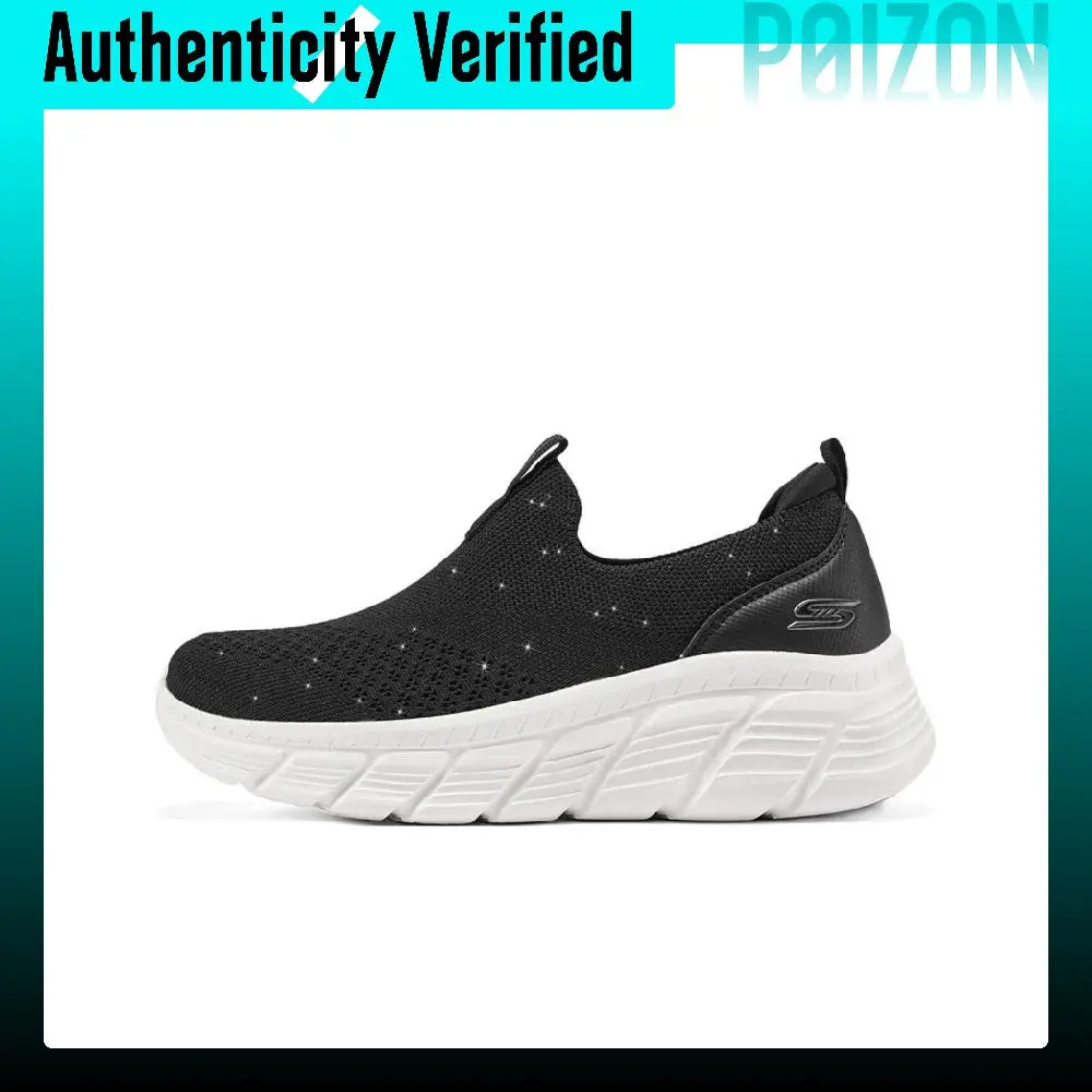 Skechers BOBS B FLEX HI Abrasion Resistant Low top Casual Shoes Women's Black 117388-BLK