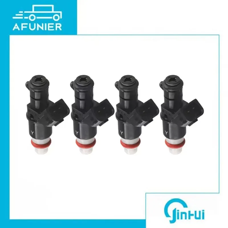 

4 шт. топливных форсунок для Honda Fit Jazz City GD1 GD3 L12A1 1.3L, номер OE: [номер OE] 16450-PWA-003,16450-RGA-003,16450PWA003,16450RGA003