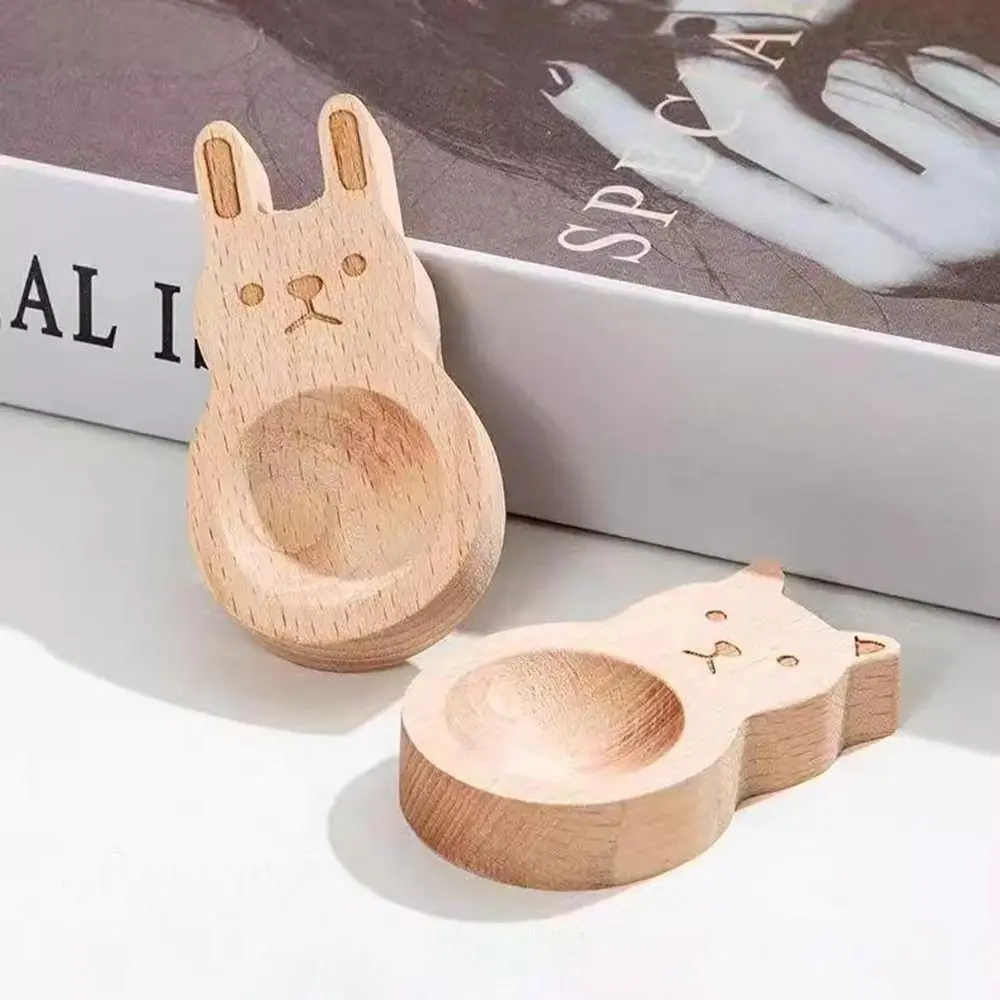 1/3Pcs Cartoon Wooden Essential Oil Diffuser Perfume Volatile DIY Essential Oils Containers Car Rabbit Bear