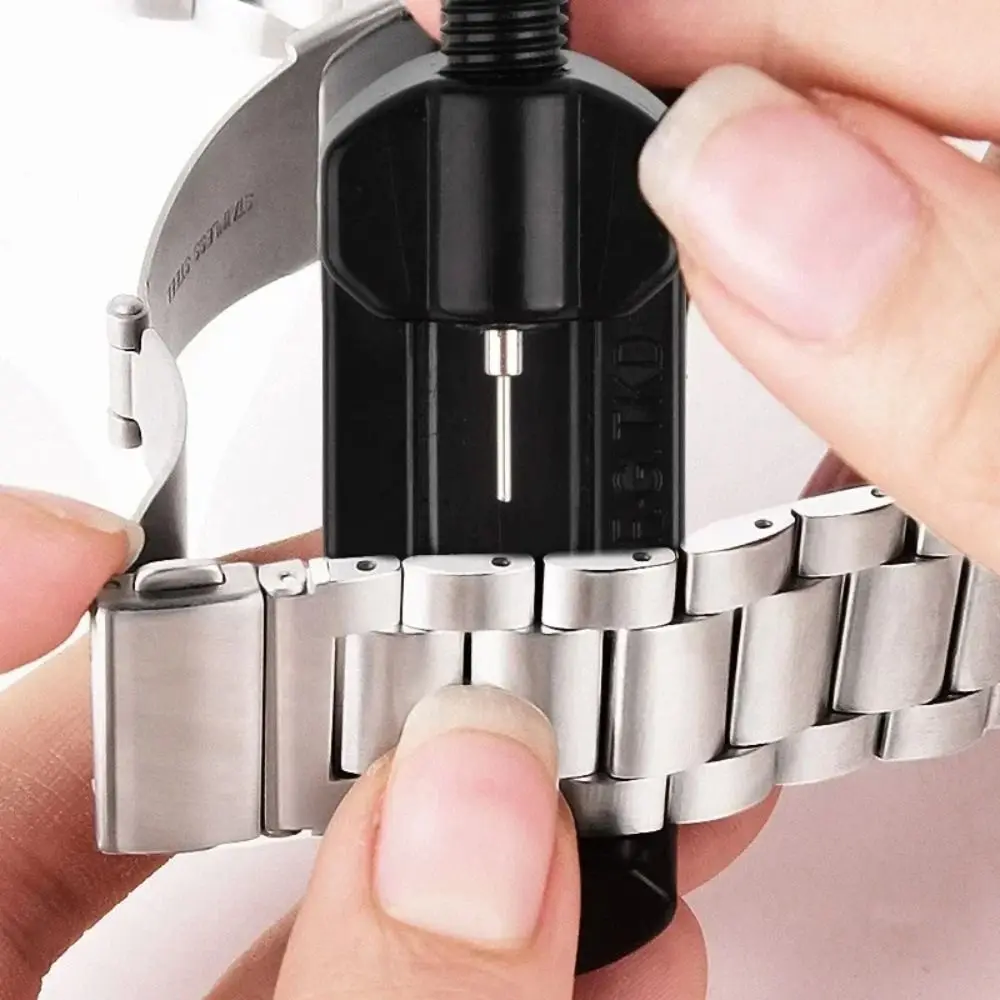 Metal Construction Watch Repair Tool Professional Grade Stainless Steel Link Pin Tool Adjustable Design Easy To Use