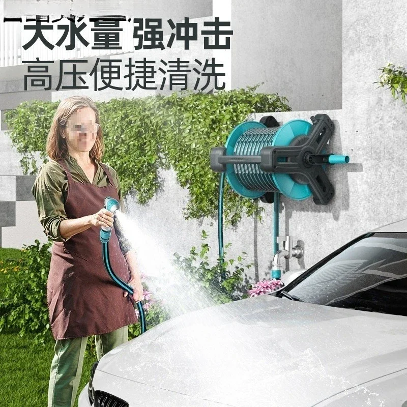 Household watering green washing nozzle water pipe hose high pressure car wash water gun wash pressurized floor window yard