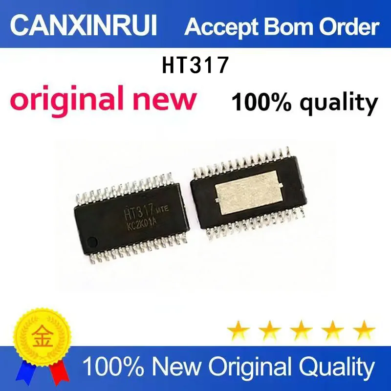 

(5-100 Pieces) Brand new original HT317 TSSOP28 D-class audio amplifier chip IC
