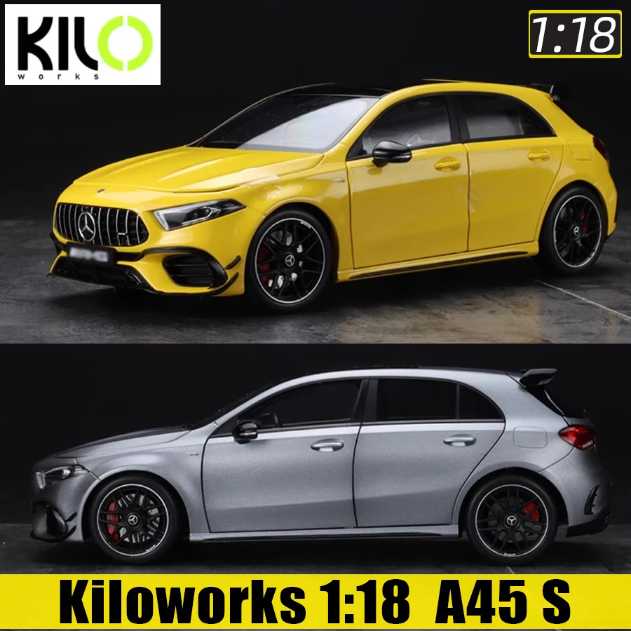 Kiloworks Diecast model 1:18 A45 S Performance Car Alloy car model 