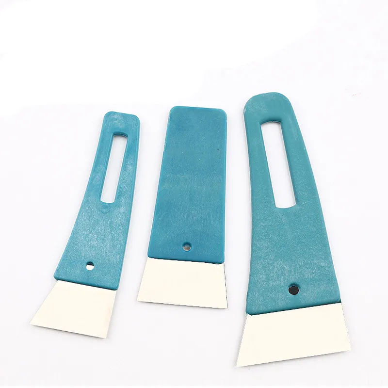 

Film Plug Edge Scraper Shovel Water Wall Plaster Trowel Paint Filling Putty Knife Mini Iron Squeegee Car Caulk Removal Tool