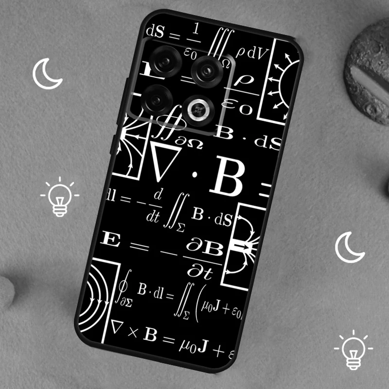 Physics Science Maths Formula Case For OnePlus Nord 2T CE 2 3 Lite N10 N20 N30 OnePlus 11 9 10 Pro 8T 9R 10R 10T Cover