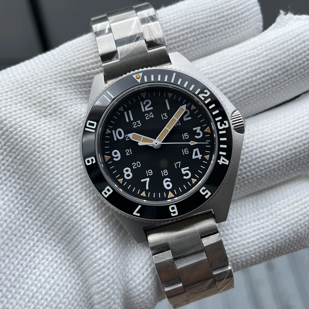 

STEELDIVE SD1944 New In 45MM Stainless Steel Case 200M Waterproof NH35 Bright Luminous Sapphire Glass Automatic Dive Watch Reloj